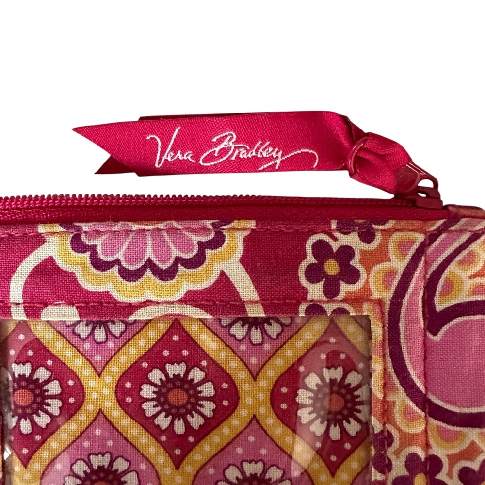 Vera Bradley Raspberry Fizz Keychain Wallet - Picture 4 of 4